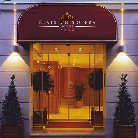Hotel Etats Unis Opera Paříž Exteriér fotografie