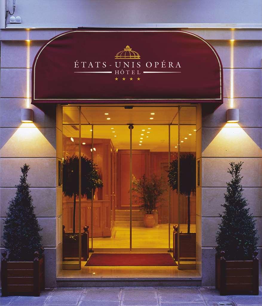 Hotel Etats Unis Opera Paříž Exteriér fotografie